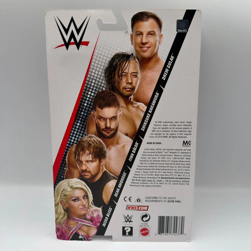 Mattel WWE Drew Gulak Series 91 Action Figure First Time In The‎ Line GCB38 New